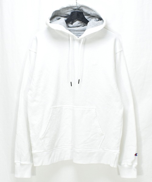 Champion（チャンピオン）の「【ヴィンテージ古着】Champion / チャンピオン ロゴ刺繍 スウェットパーカー（パーカー・メンズ・ホワイト・MEDIUM）」の2枚目の写真