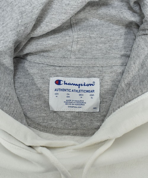 Champion（チャンピオン）の「【ヴィンテージ古着】Champion / チャンピオン ロゴ刺繍 スウェットパーカー（パーカー・メンズ・ホワイト・MEDIUM）」の5枚目の写真