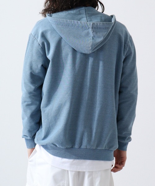 セール】Toucan Surfing インディゴニット 裏起毛 フロントZIP