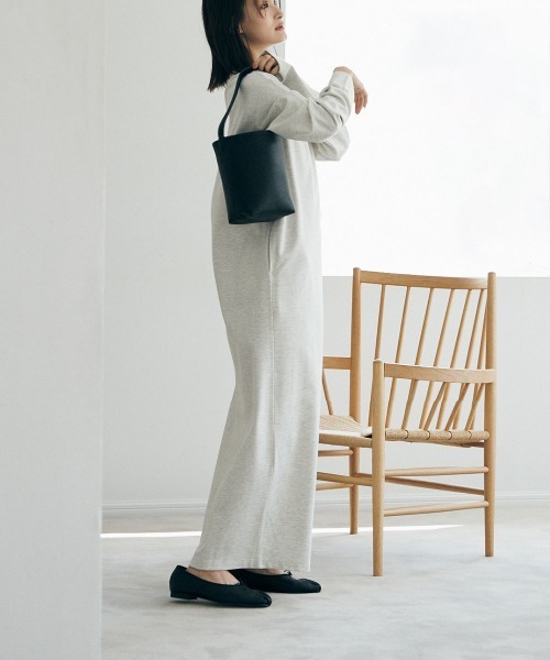 marjour（マージュール）の「OTONA MAXI LENGTH ONEPIECE（ワンピース・レディース・オートミール/ブラック・S～Ｍ/M～Ｌ）」の18枚目の写真