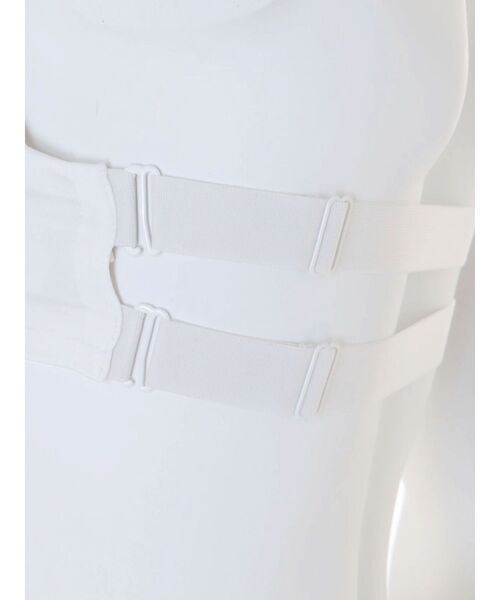 GYDA（ジェイダ）の「Booster ブラトップ（ブラジャー・レディース・オフホワイト/ブラック・FREE）」の14枚目の写真