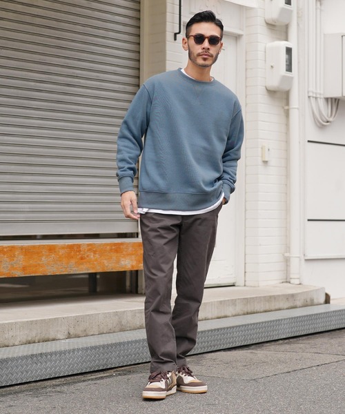 jiggys shop(ジギーズショップ)の「裏起毛 スウェット トレーナー(スウェット・メンズ・ブルー系その他/グリーン/杢グレー/ブラック/ネイビー・X-LARGE/LARGE/MEDIUM)」の21枚目の写真