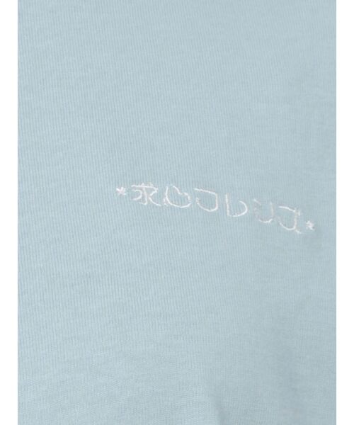 merry jenny（メリージェニー）の「【求心フレンズコラボ】めりぃロンTee（Tシャツ/カットソー・レディース・グレー/オフホワイト/ブルー・FREE）」の8枚目の写真