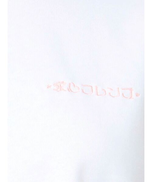 merry jenny（メリージェニー）の「【求心フレンズコラボ】めりぃロンTee（Tシャツ/カットソー・レディース・グレー/オフホワイト/ブルー・FREE）」の7枚目の写真