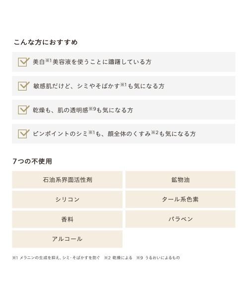 ETVOS(エトヴォス)の「薬用 ホワイトニングクリアセラムW 【医薬部外品】(美容液/オイル/クリーム・レディース・その他・FREE)」の5枚目の写真