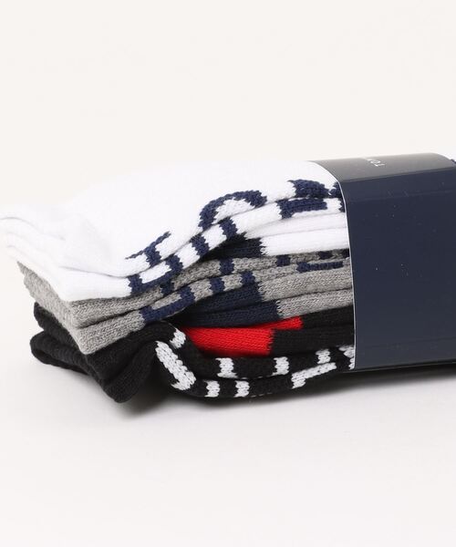 TOMMY HILFIGER（トミーヒルフィガー）の「TOMMY HILFIGER/トミーヒルフィガー ブランド バックロゴ 抗菌防臭 足底パイル 靴下 クルーソックス 3足セット 25cm 26cm 27cm（ソックス/靴下・メンズ・その他1/その他2/ブラック/その他4/その他3・25～27cm/23～25cm）」の15枚目の写真