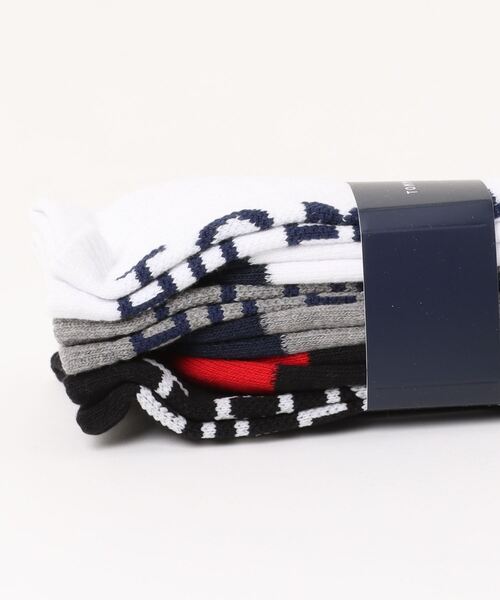 TOMMY HILFIGER（トミーヒルフィガー）の「TOMMY HILFIGER/トミーヒルフィガー ブランド バックロゴ 抗菌防臭 足底パイル 靴下 クルーソックス 3足セット 25cm 26cm 27cm（ソックス/靴下・メンズ・その他1/その他2/ブラック/その他4/その他3・25～27cm/23～25cm）」の17枚目の写真