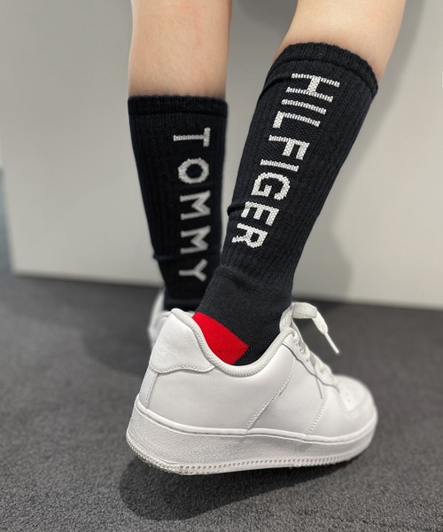 TOMMY HILFIGER（トミーヒルフィガー）の「TOMMY HILFIGER/トミーヒルフィガー ブランド バックロゴ 抗菌防臭 足底パイル 靴下 クルーソックス 3足セット 25cm 26cm 27cm（ソックス/靴下・メンズ・その他1/その他2/ブラック/その他4/その他3・25～27cm/23～25cm）」の6枚目の写真