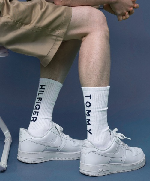 TOMMY HILFIGER（トミーヒルフィガー）の「TOMMY HILFIGER/トミーヒルフィガー ブランド バックロゴ 抗菌防臭 足底パイル 靴下 クルーソックス 3足セット 25cm 26cm 27cm（ソックス/靴下・メンズ・その他1/その他2/ブラック/その他4/その他3・25～27cm/23～25cm）」の21枚目の写真