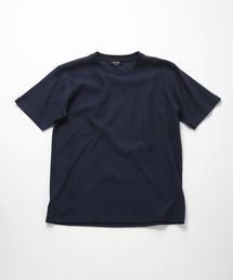 MEN'S BIGI | リンクスジャカードシルケットカットソー(Tシャツ/カットソー)