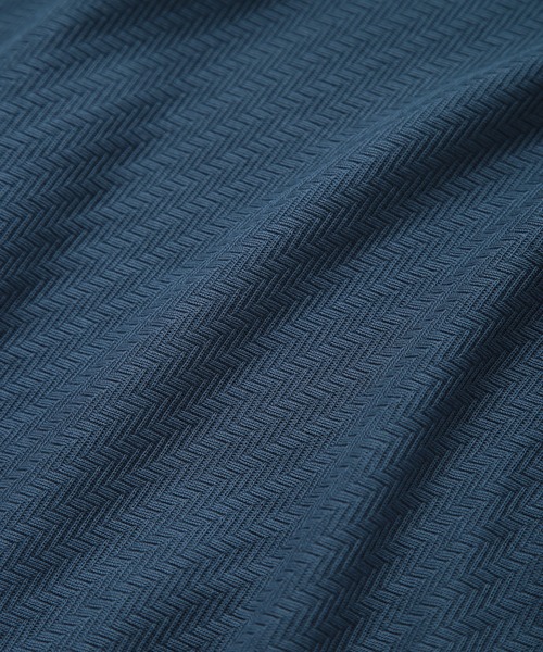 MEN'S BIGI(メンズビギ)の「リンクスジャカードシルケットカットソー(Tシャツ/カットソー・メンズ・ブルー/ホワイト/ネイビー/イエロー・04/03/02/01)」の9枚目の写真