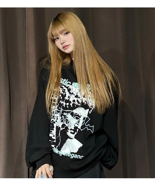 LIBERE(リベーレ)の「【ZOZO限定商品】『LIBERE REBLE』MOCKNECK LONG SLEEVE TEE / モックネックロングスリーブ(Tシャツ/カットソー・メンズ・グレー/ブラック/ベージュ・LARGE/MEDIUM/SMALL)」の2枚目の写真