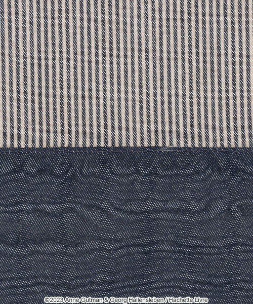 Gaspard et Lisa 綿混 エコロゴストライプ 首掛け 前結びエプロン 70830919（エプロン）｜NAIGAI（ナイガイ）