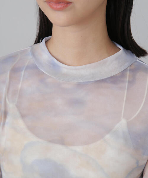 FREE'S MART(フリーズマート)の「プリントシアーインナー(Tシャツ/カットソー・レディース・オレンジ系その他/ベージュ系その他・FREE)」の19枚目の写真