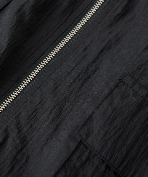 un dix cors（アンディコール）の「ライトヴィンテージタフタジャケット（ナイロンジャケット・レディース・アイボリー/ブラック/ミント・FREE）」の16枚目の写真