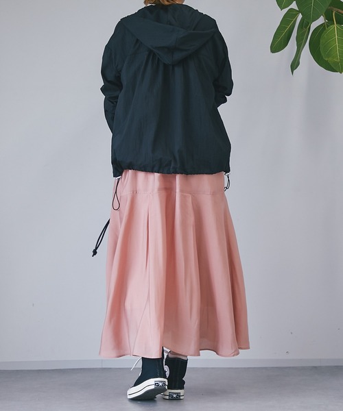 un dix cors（アンディコール）の「ライトヴィンテージタフタジャケット（ナイロンジャケット・レディース・アイボリー/ブラック/ミント・FREE）」の14枚目の写真