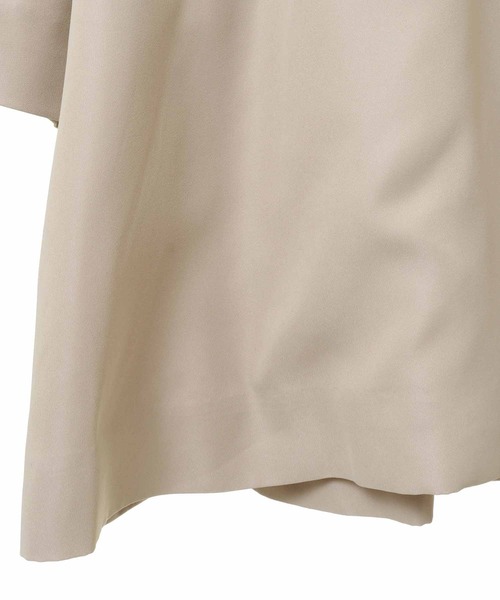 31 Sons de mode（トランテアン　ソン　ドゥ　モード）の「ミディ丈トレンチコート（トレンチコート・レディース・ベージュ/ライトグレー・36/38）」の8枚目の写真