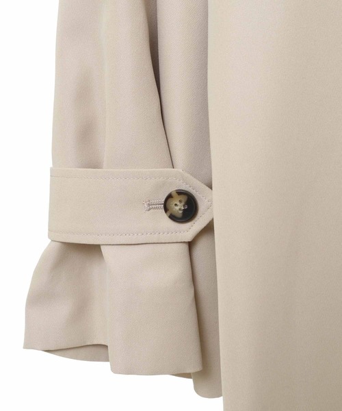 31 Sons de mode（トランテアン　ソン　ドゥ　モード）の「ミディ丈トレンチコート（トレンチコート・レディース・ベージュ/ライトグレー・36/38）」の9枚目の写真