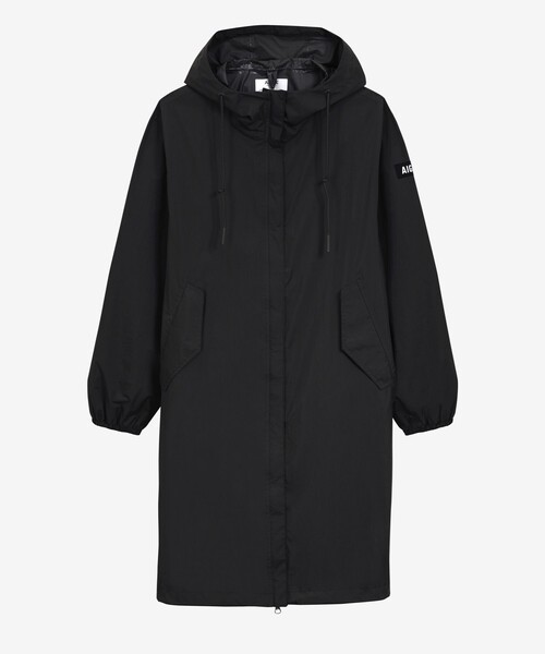セール】透湿防水 パッカブルロングフーデッドジャケット