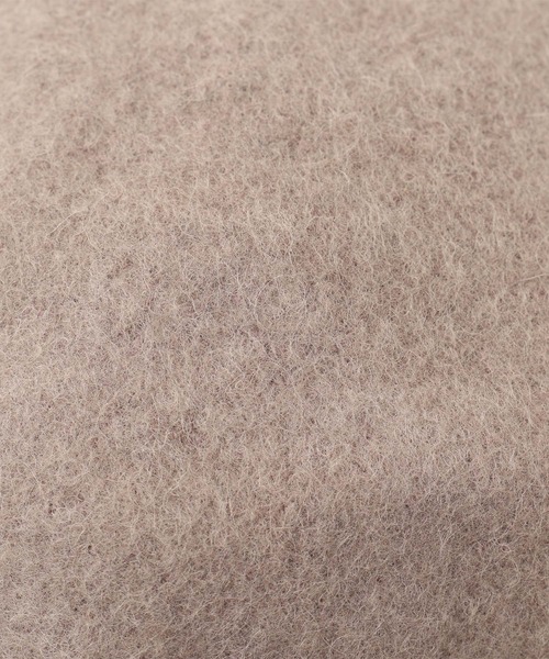 mimi toujours（ミミトゥジュール）の「オリジナル リボン 刺繍 ベレー帽 mimi toujours×wei3h（カーディガン/ボレロ・レディース・ベージュ・フリー）」の2枚目の写真