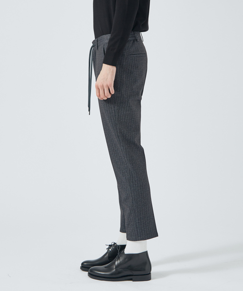 DESIGNWORKS（デザインワークス）の「【セットアップ対応】ポンチプリント パンツ（スラックス・メンズ・チャコールグレー/ブラウン/ネイビー・44/46/48/50）」の6枚目の写真