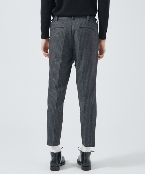 DESIGNWORKS（デザインワークス）の「【セットアップ対応】ポンチプリント パンツ（スラックス・メンズ・チャコールグレー/ブラウン/ネイビー・44/46/48/50）」の7枚目の写真