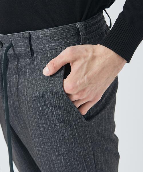 DESIGNWORKS（デザインワークス）の「【セットアップ対応】ポンチプリント パンツ（スラックス・メンズ・チャコールグレー/ブラウン/ネイビー・44/46/48/50）」の10枚目の写真