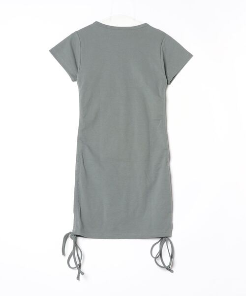 RVCA(ルーカ)の「RVCA/ルーカ ワンピース RVCA BORDER TEE BE043-501(ワンピース・レディース・ブラック/アーミー・M/S)」の3枚目の写真