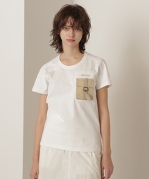 AVIREX | BUCKLE BELT POCKET T-SHIRT/バックルベルト ポケットTシャツ(Tシャツ/カットソー)