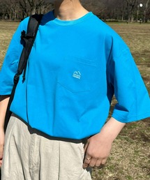 Franklin Climbing | 【Franklin Climbing】ワンポイント刺繍ポケット半袖Tee(Tシャツ/カットソー)