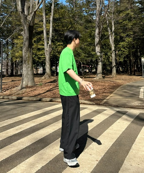 Franklin Climbing（フランクリンクライミング）の「【Franklin Climbing】ワンポイント刺繍ポケット半袖Tee（Tシャツ/カットソー・メンズ・ホワイト/スカイブルー/ブラック/グレー/オレンジ/グリーン・MEDIUM/LARGE/X-LARGE）」の21枚目の写真