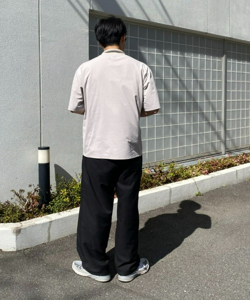 Franklin Climbing（フランクリンクライミング）の「【Franklin Climbing】ワンポイント刺繍ポケット半袖Tee（Tシャツ/カットソー・メンズ・ホワイト/スカイブルー/ブラック/グレー/オレンジ/グリーン・MEDIUM/LARGE/X-LARGE）」の14枚目の写真