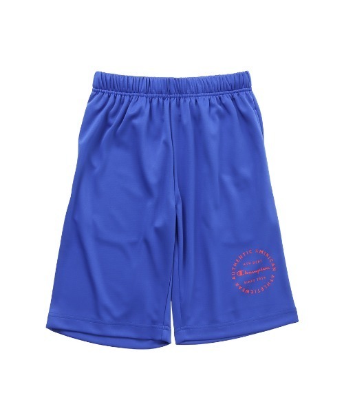 Champion(チャンピオン)の「Champion/チャンピオン T-SHIRT AND SHORTS SET(ジャージ・キッズ・ブラック/チャコールグレー/ブルー/ラベンダー/ホワイト/ライム・120/130/140/150/160)」の8枚目の写真