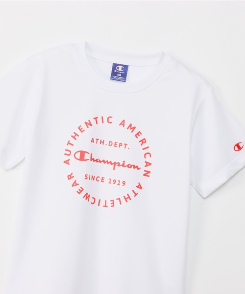 Champion(チャンピオン)の「Champion/チャンピオン T-SHIRT AND SHORTS SET(ジャージ・キッズ・ブラック/チャコールグレー/ブルー/ラベンダー/ホワイト/ライム・120/130/140/150/160)」の10枚目の写真