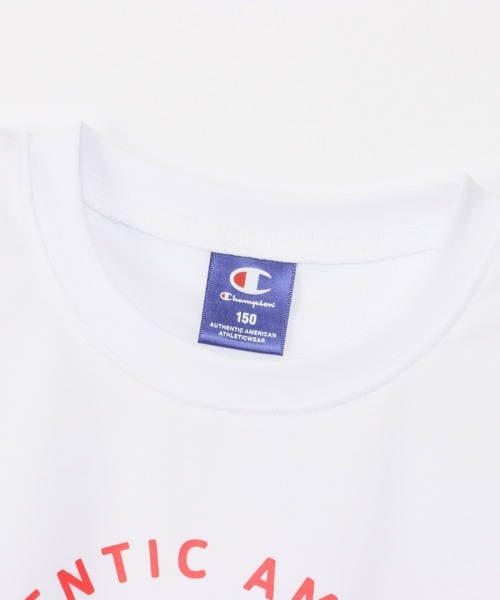 Champion(チャンピオン)の「Champion/チャンピオン T-SHIRT AND SHORTS SET(ジャージ・キッズ・ブラック/チャコールグレー/ブルー/ラベンダー/ホワイト/ライム・120/130/140/150/160)」の11枚目の写真