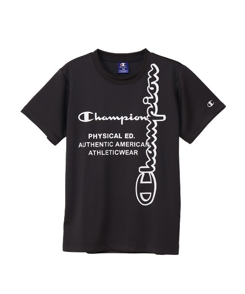 Champion(チャンピオン)の「Champion/チャンピオン T-SHIRT AND SHORTS SET(ジャージ・キッズ・ブラック/チャコールグレー/ブルー/ラベンダー/ホワイト/ライム・120/130/140/150/160)」の15枚目の写真
