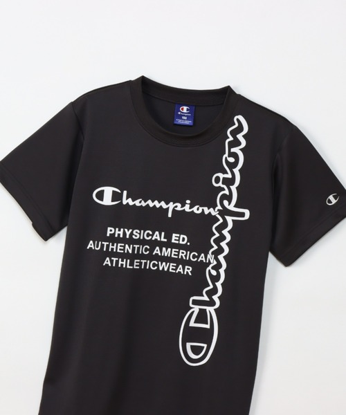 Champion(チャンピオン)の「Champion/チャンピオン T-SHIRT AND SHORTS SET(ジャージ・キッズ・ブラック/チャコールグレー/ブルー/ラベンダー/ホワイト/ライム・120/130/140/150/160)」の18枚目の写真