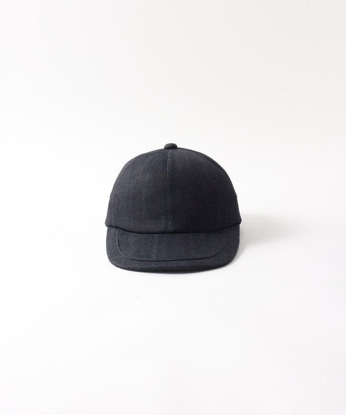 RACAL（ラカル）の「【RACAL / ラカル】 Long Bill Denim Cap（キャップ・メンズ・ネイビー/ブラック/ホワイト・FREE）」の4枚目の写真
