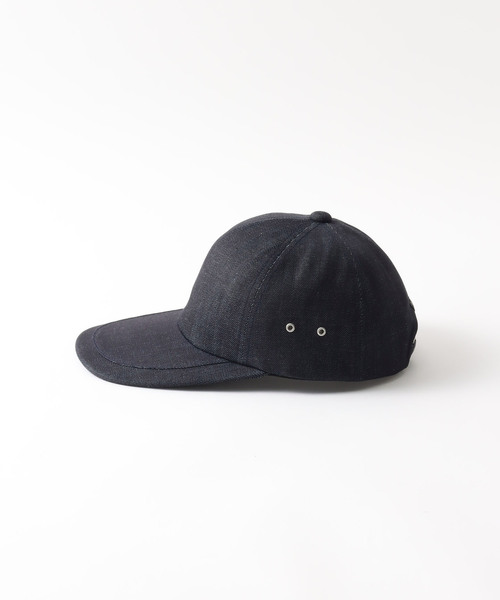 RACAL（ラカル）の「【RACAL / ラカル】 Long Bill Denim Cap（キャップ・メンズ・ネイビー/ブラック/ホワイト・FREE）」の5枚目の写真