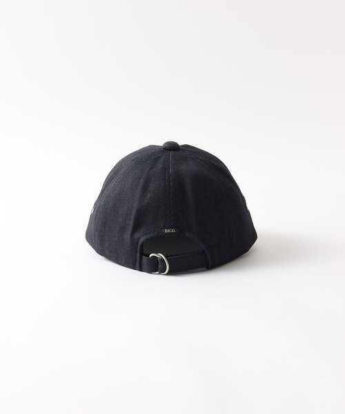 RACAL（ラカル）の「【RACAL / ラカル】 Long Bill Denim Cap（キャップ・メンズ・ネイビー/ブラック/ホワイト・FREE）」の6枚目の写真
