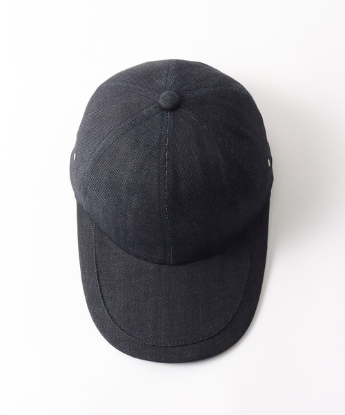 RACAL（ラカル）の「【RACAL / ラカル】 Long Bill Denim Cap（キャップ・メンズ・ネイビー/ブラック/ホワイト・FREE）」の7枚目の写真