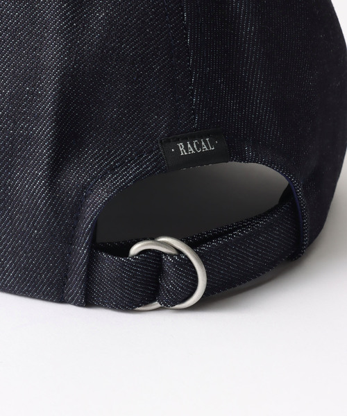 RACAL（ラカル）の「【RACAL / ラカル】 Long Bill Denim Cap（キャップ・メンズ・ネイビー/ブラック/ホワイト・FREE）」の10枚目の写真
