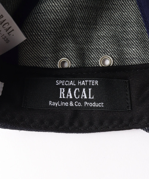 RACAL（ラカル）の「【RACAL / ラカル】 Long Bill Denim Cap（キャップ・メンズ・ネイビー/ブラック/ホワイト・FREE）」の12枚目の写真