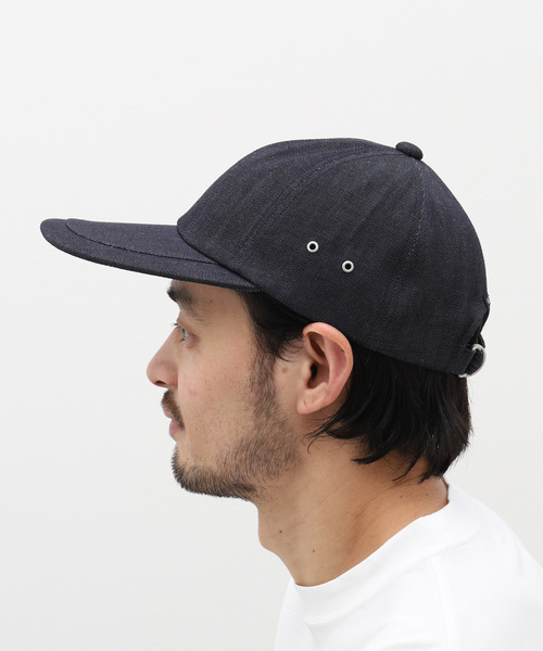 RACAL（ラカル）の「【RACAL / ラカル】 Long Bill Denim Cap（キャップ・メンズ・ネイビー/ブラック/ホワイト・FREE）」の18枚目の写真