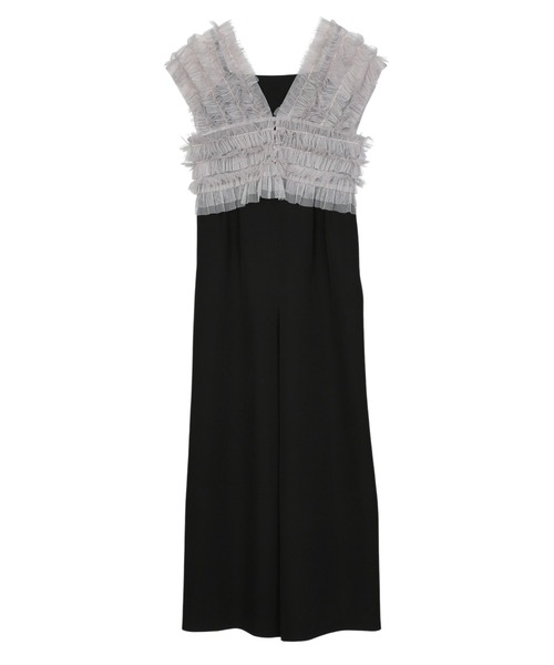 ANDRESD（アンドレスド）の「tulle vest all in one dress