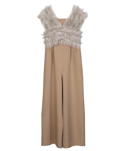 ANDRESD（アンドレスド）の「tulle vest all in one dress