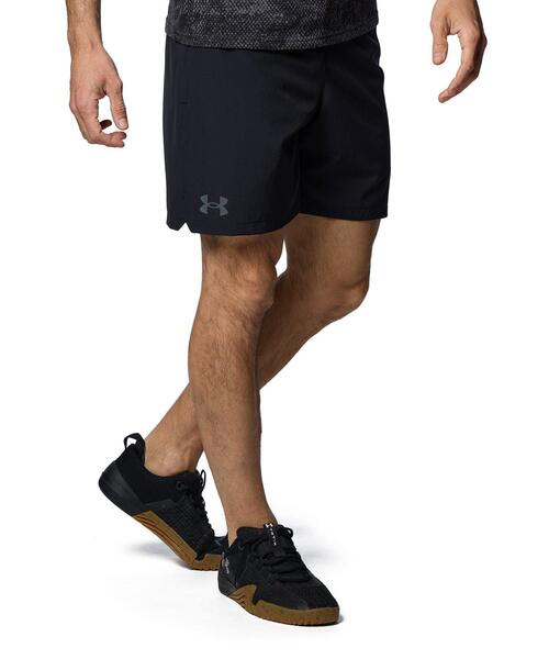 UNDER ARMOUR(アンダーアーマー)の「UAウーブン 7インチ ショーツ(トレーニング/メンズ)(その他パンツ・メンズ・ブラック・S/L/M/XL/2XL/3XL)」の1枚目の写真