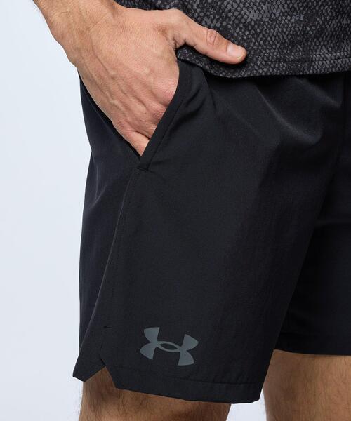 UNDER ARMOUR(アンダーアーマー)の「UAウーブン 7インチ ショーツ(トレーニング/メンズ)(その他パンツ・メンズ・ブラック・S/L/M/XL/2XL/3XL)」の4枚目の写真