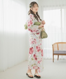 CELEN | 【1人で着られる浴衣4点セット】浴衣・兵児帯・腰紐2本《夏ときめき浴衣》(浴衣)