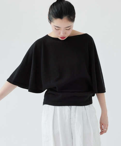 【美品】IENA イエナ　コットンギマフレアスリーブプルオーバー　24SS IENA（イエナ）の「コットンギマ フレアスリーブプルオーバー